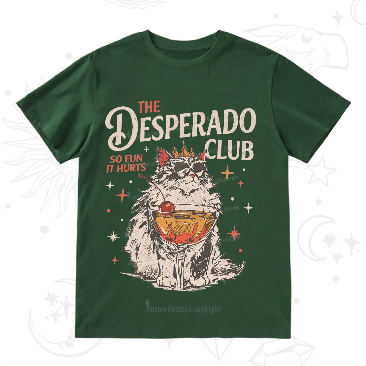 Purplehecate The Desperado Club Vintage Gang T-Shirt