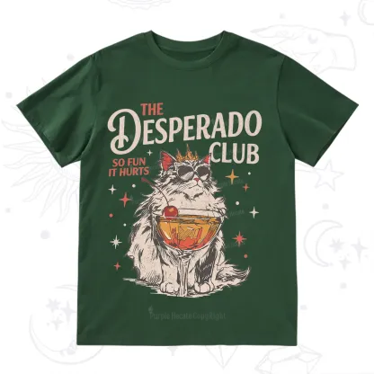 Purplehecate The Desperado Club Vintage Gang T-Shirt