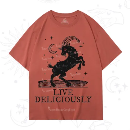 Purplehecate Live Deliciously T-Shirt