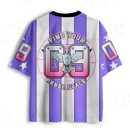 Purplehecate Find Your Inner Peace Mesh Jersey