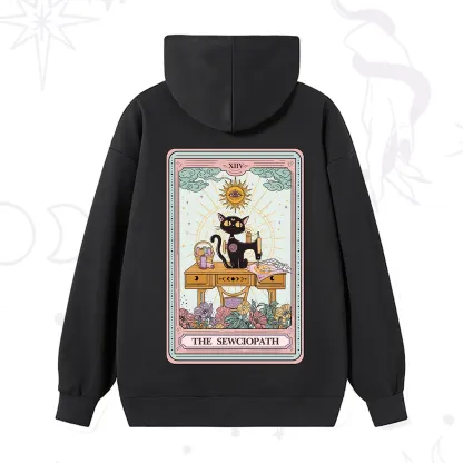 Purplehecate The Sewciopath Tarot Card Hoodie