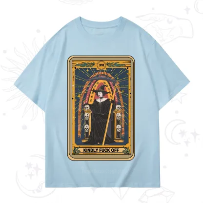 Purplehecate The Kindly Fuck Off Tarot T-Shirt