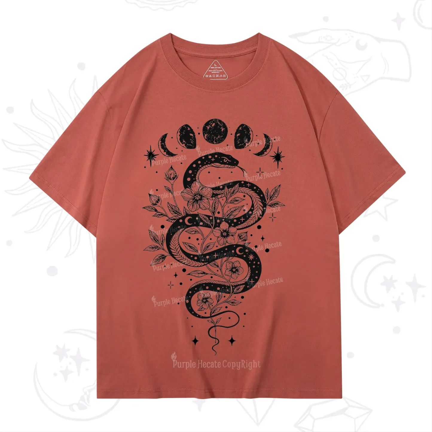 Purplehecate Serpent Spell T-Shirt