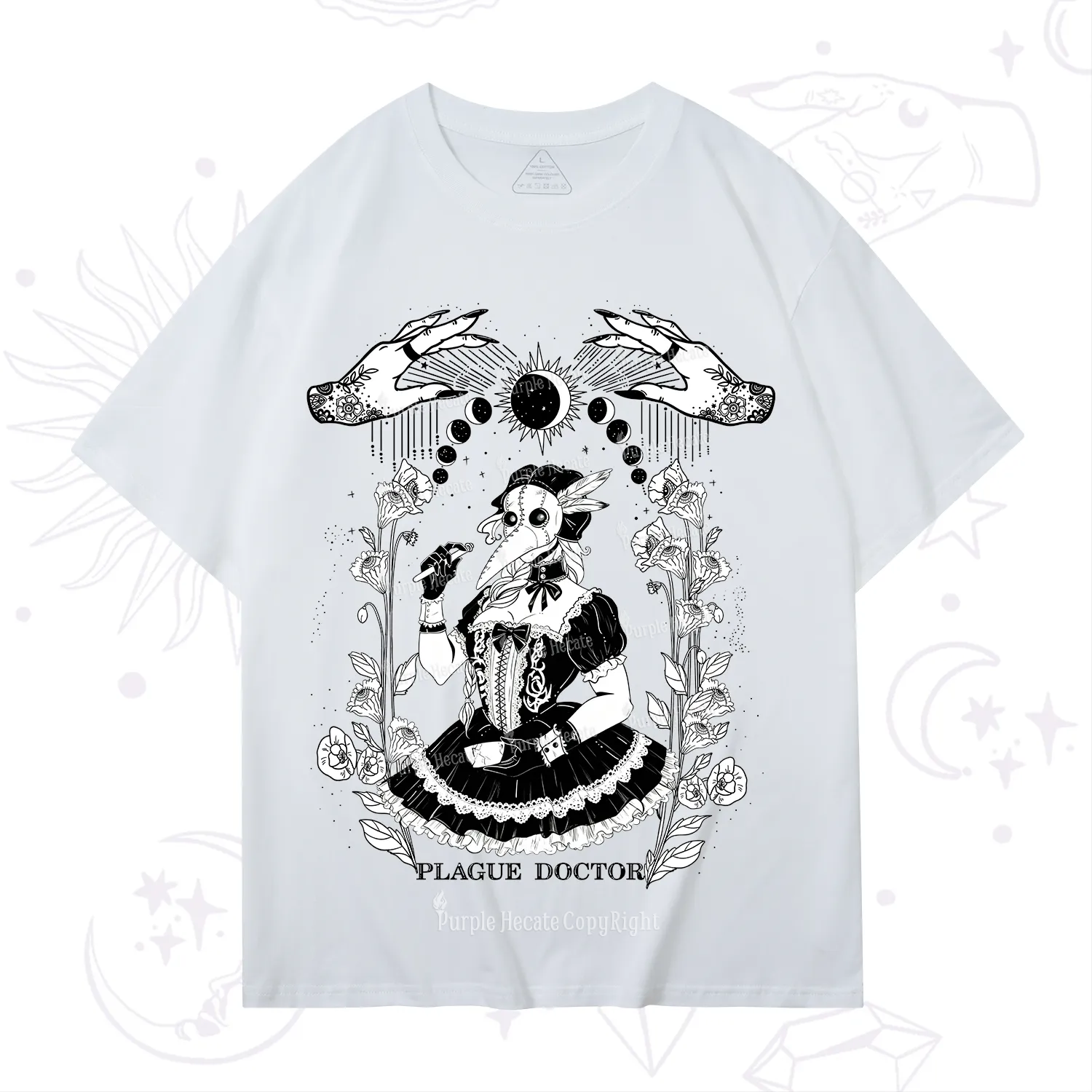 Purplehecate Plague Doctor T-Shirt