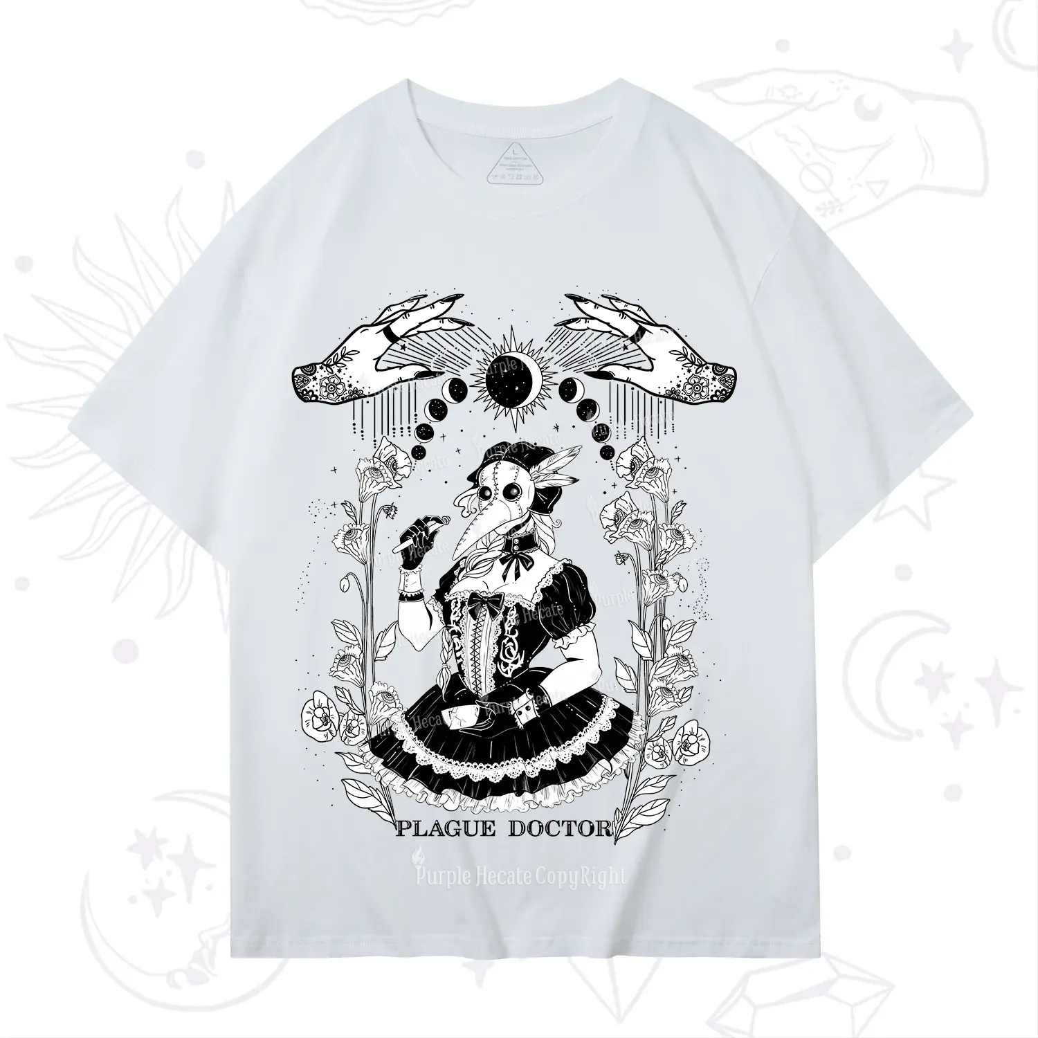 Purplehecate Plague Doctor T-Shirt
