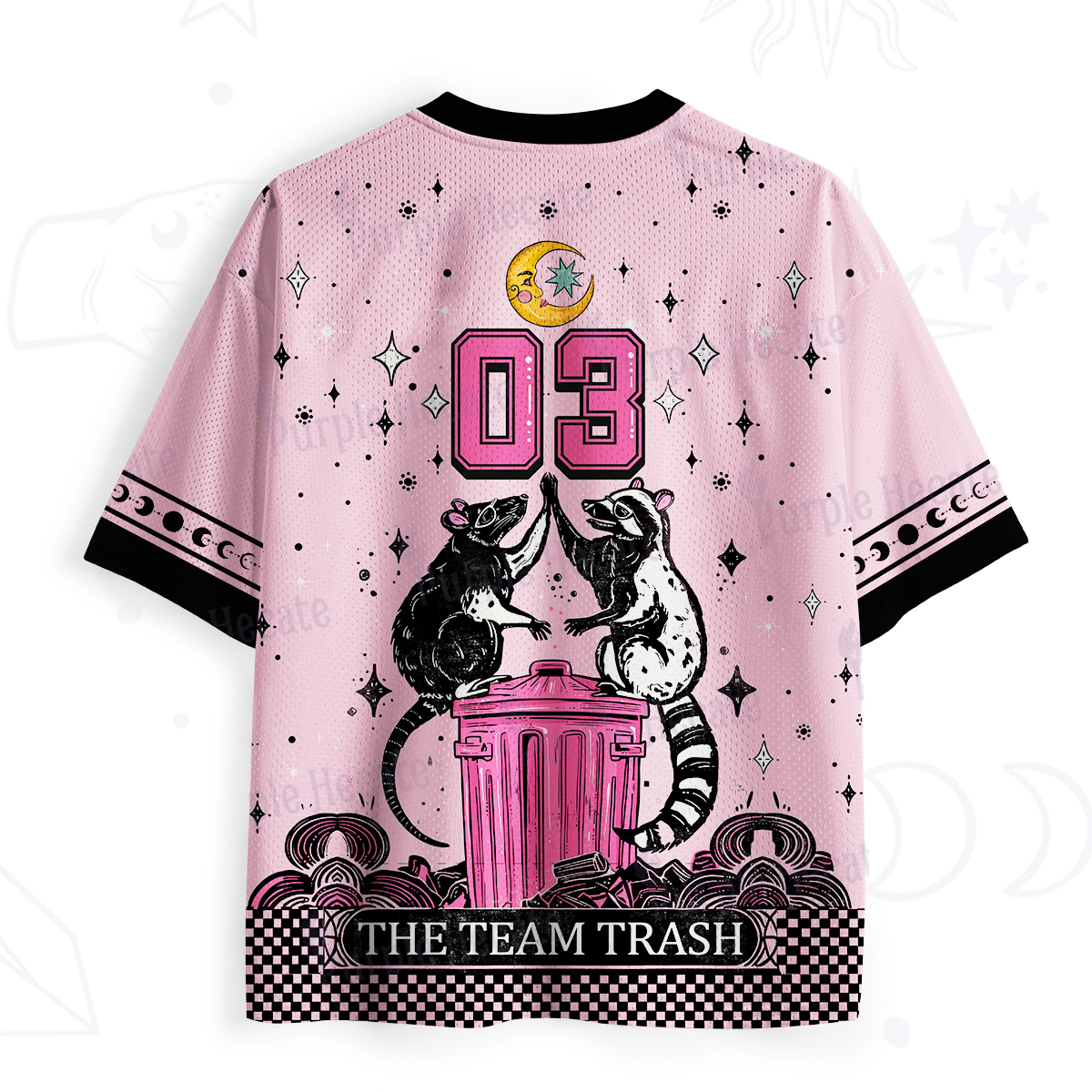Purplehecate The Team Trash 03 Mesh Jersey