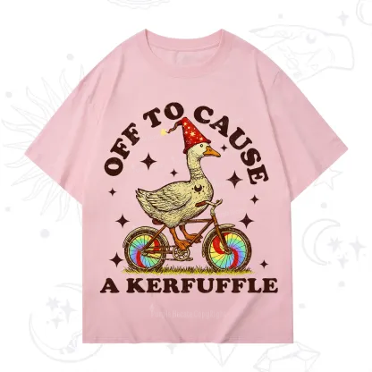 Purplehecate Off?to?Cause?a?Kerfuffle?Goose T-Shirt