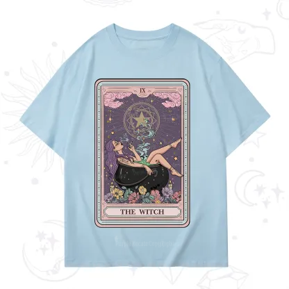 Purplehecate The Witch Tarot Card T-Shirt