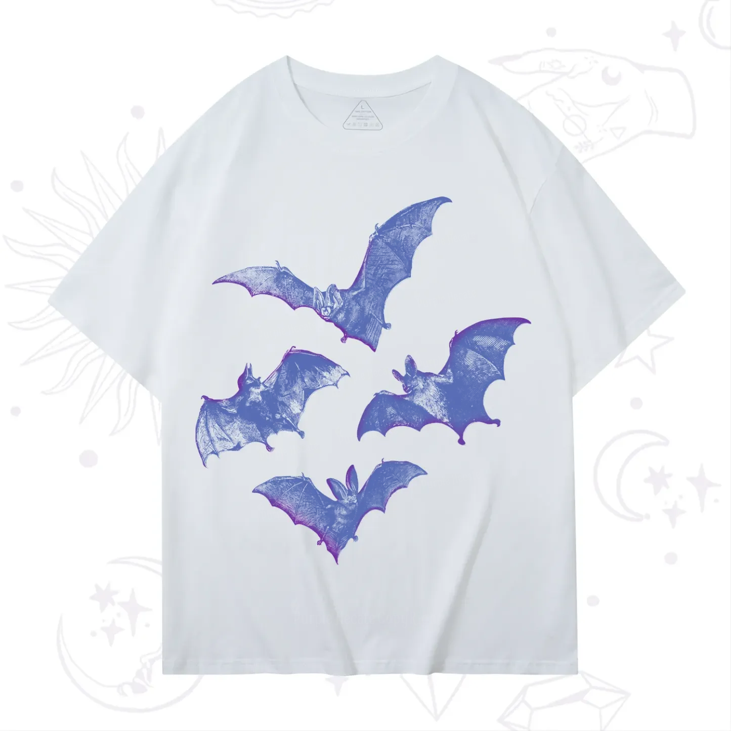 Purplehecate Vintage Bats T-Shirt