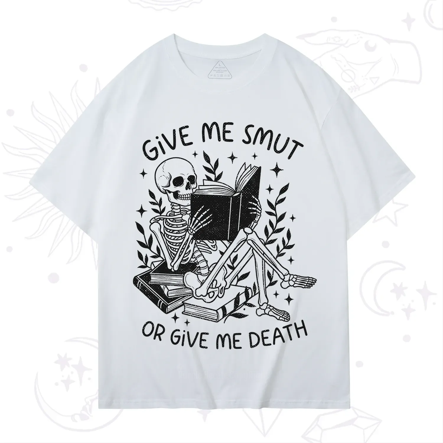 Purplehecate Give Me Smut Or Give Me Death T-Shirt