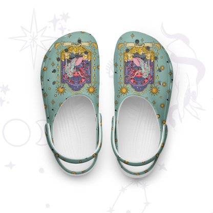 Purplehecate Cancer Zodiac Rubber Clogs