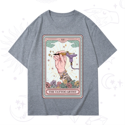 Purplehecate The Tattoo Artist Tarot Card T-Shirt