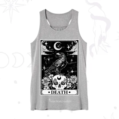 Purplehecate The Crow Death Tarot Tank