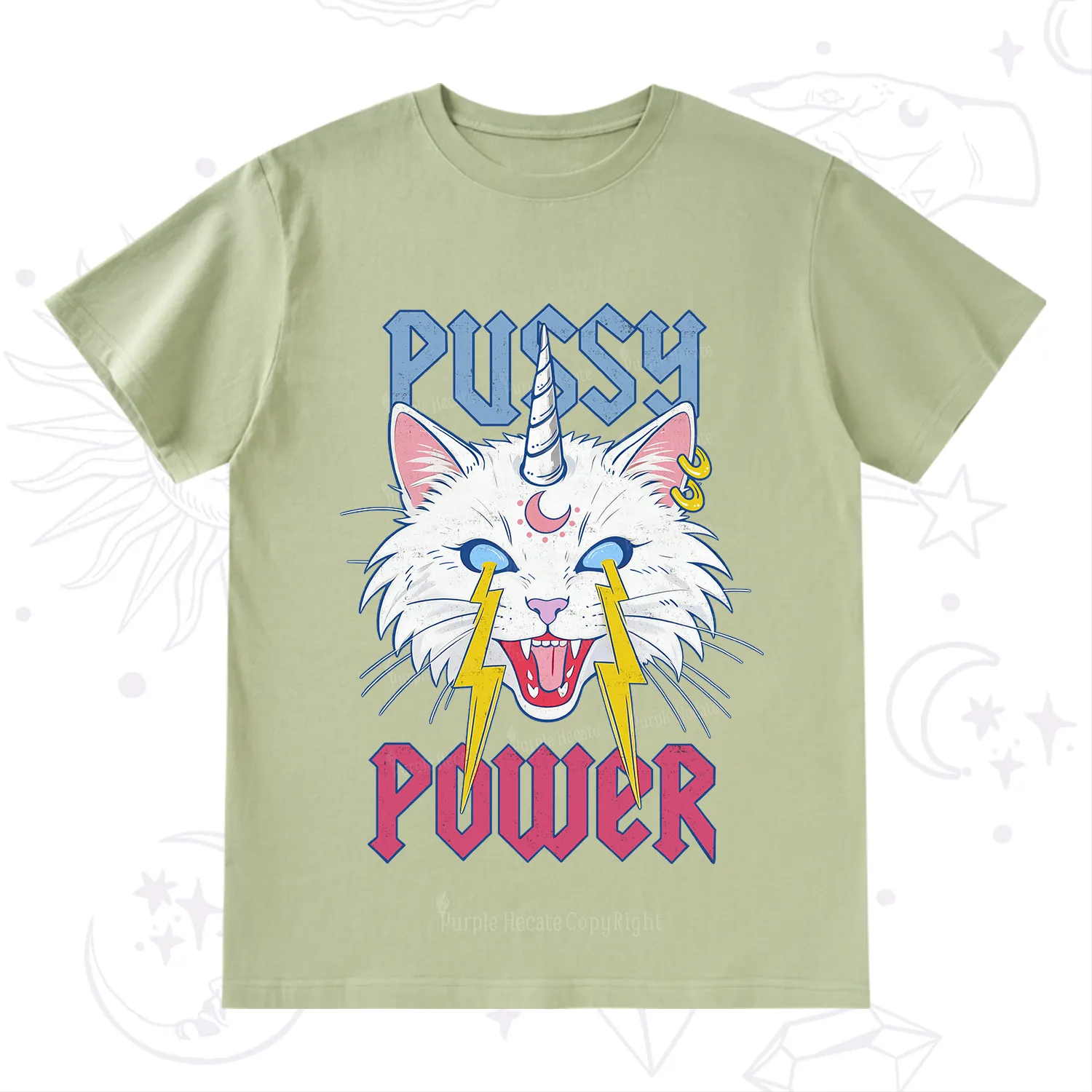 Purplehecate Pussy Power T-Shirt