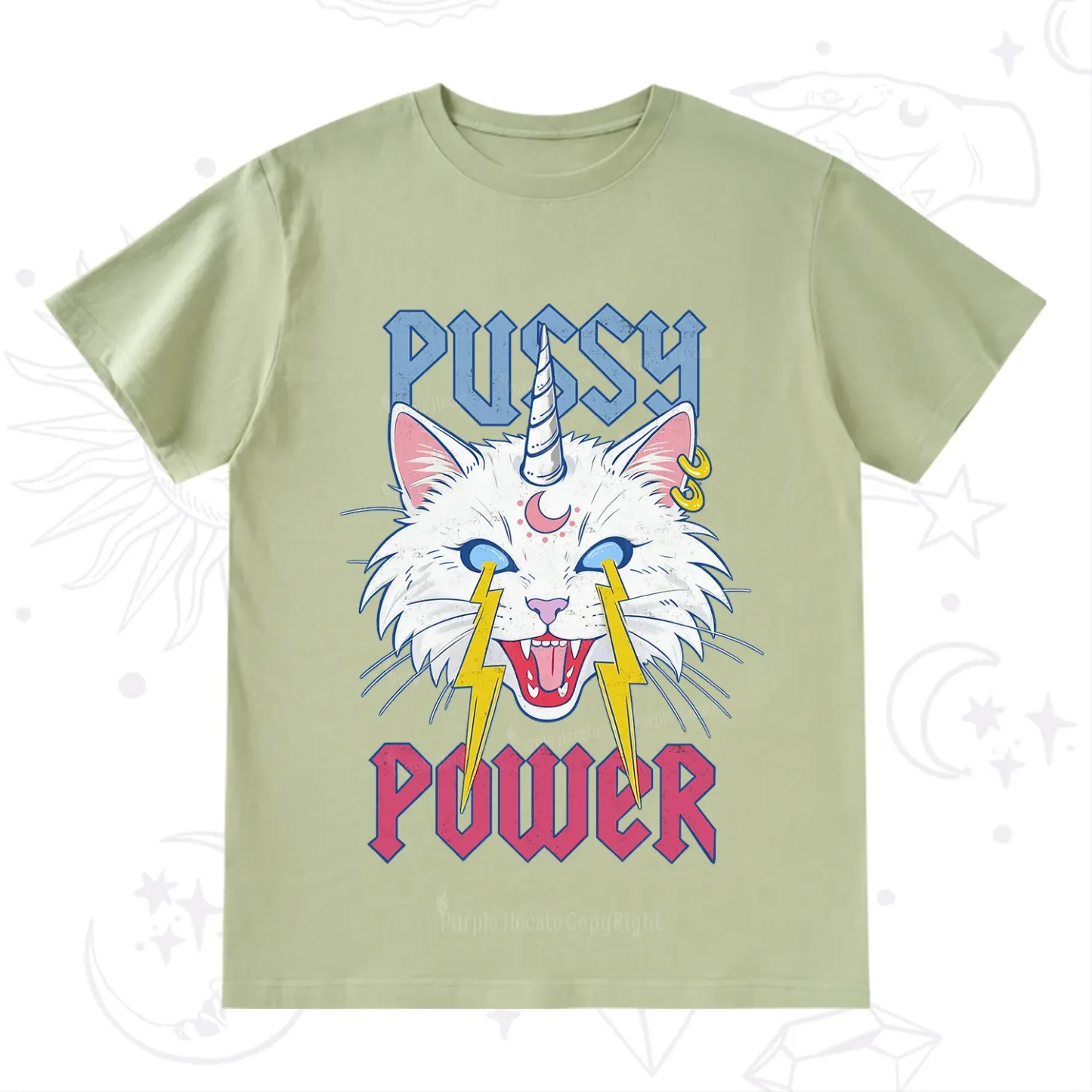 Purplehecate Pussy Power T-Shirt