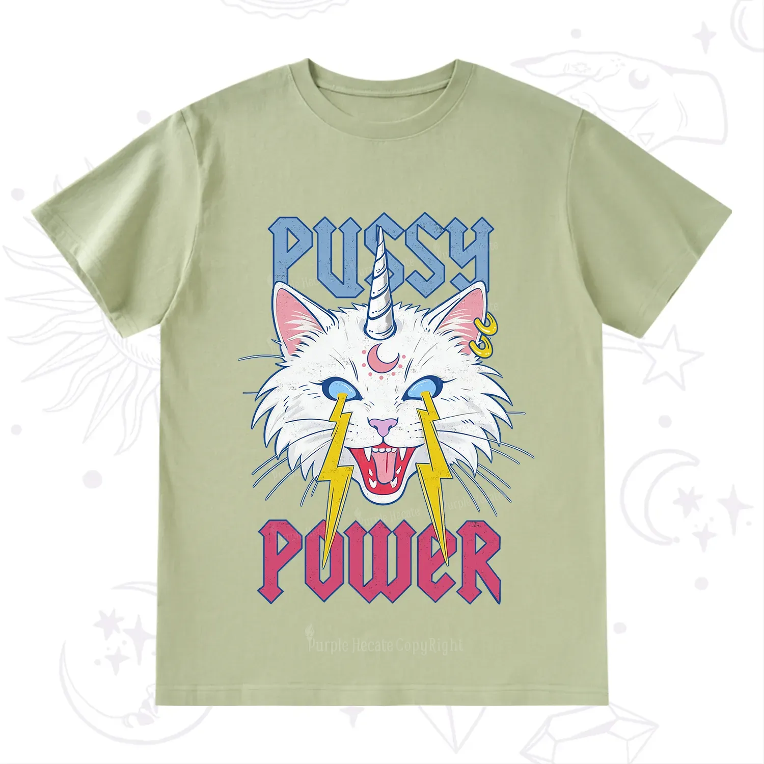 Purplehecate Pussy Power T-Shirt