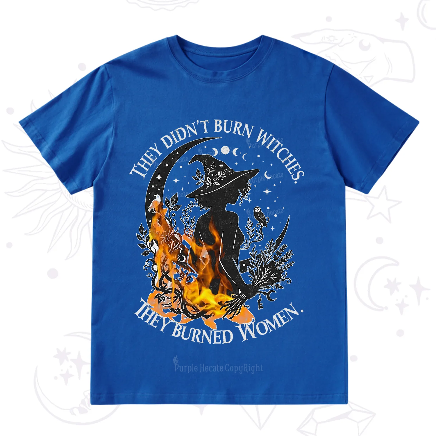 Purplehecate They Didn't Burn Witches T-Shirt