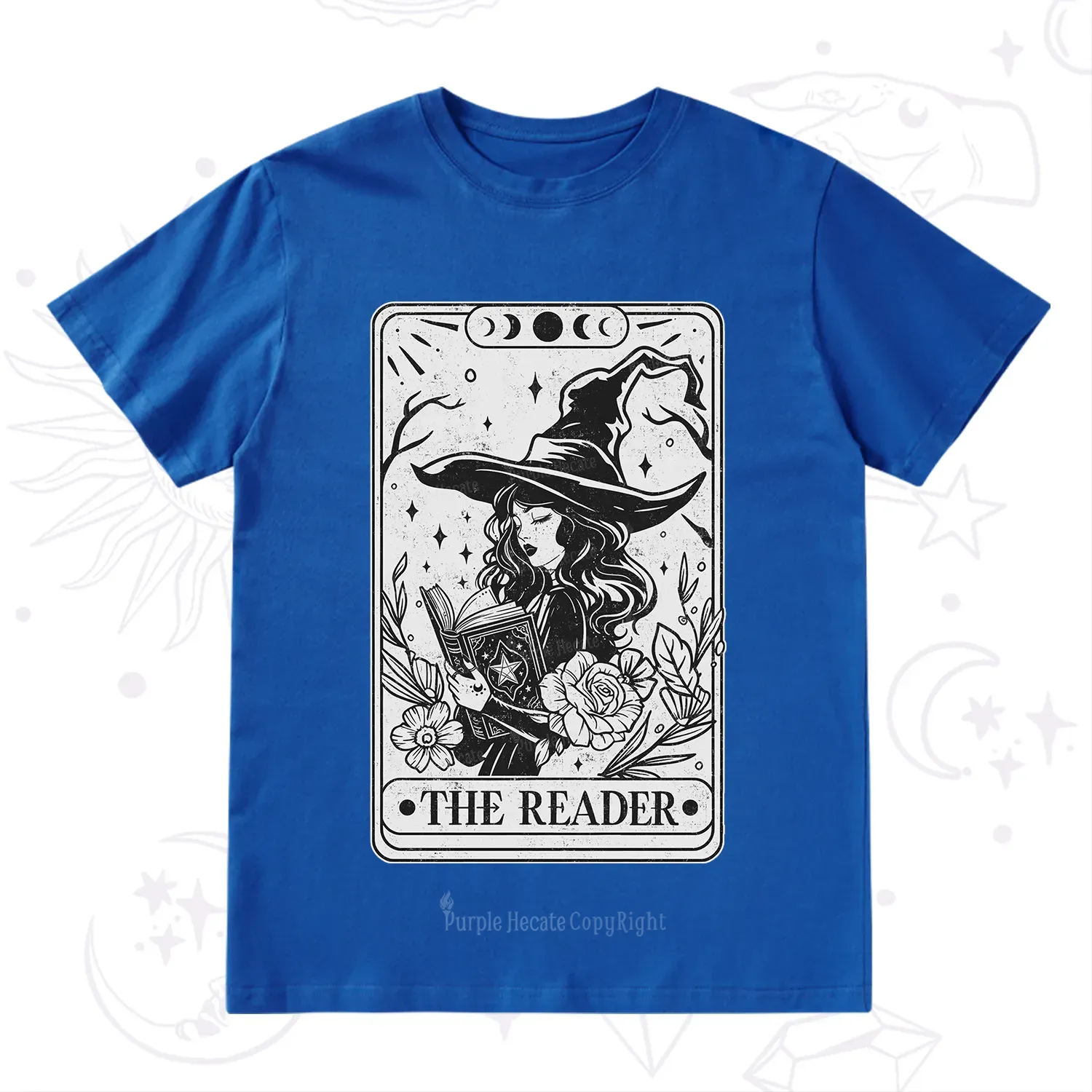 Purplehecate The Witch Reader Tarot T-Shirt