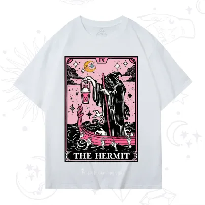 Purplehecate The Hermit Tarot Card T-Shirt