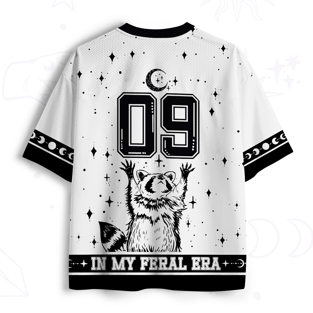 Purplehecate In My Feral Era Raccoon Mesh Jersey