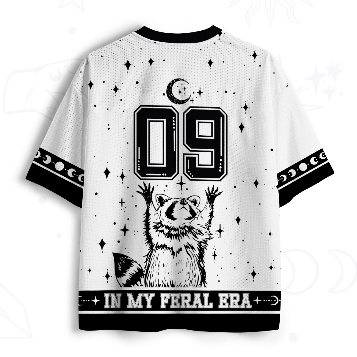 Purplehecate In My Feral Era Raccoon Mesh Jersey