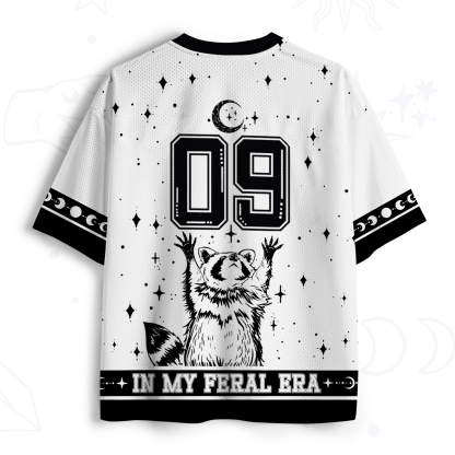 Purplehecate In My Feral Era Raccoon Mesh Jersey