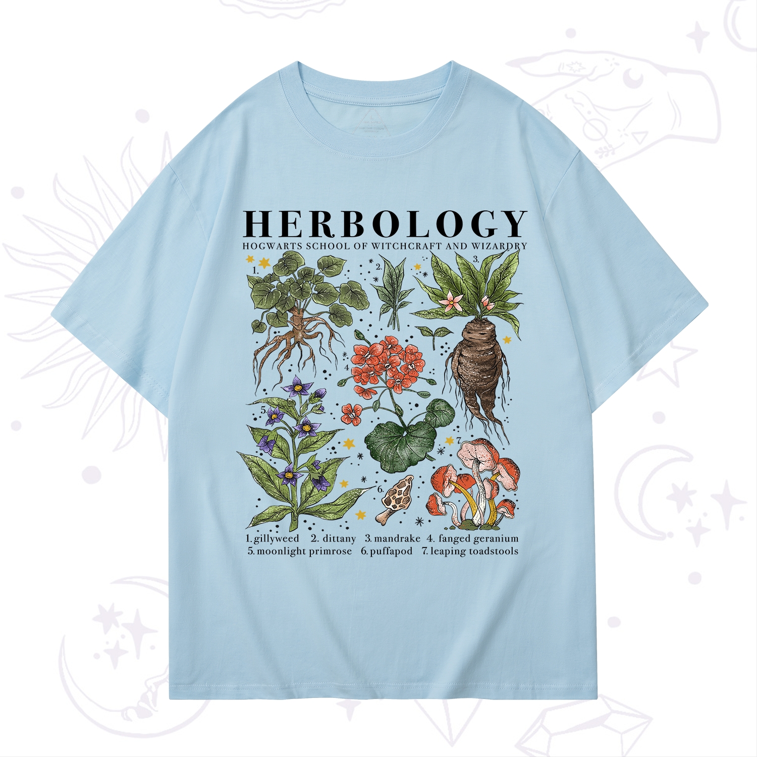 Purplehecate Herbology Plants T-Shirt