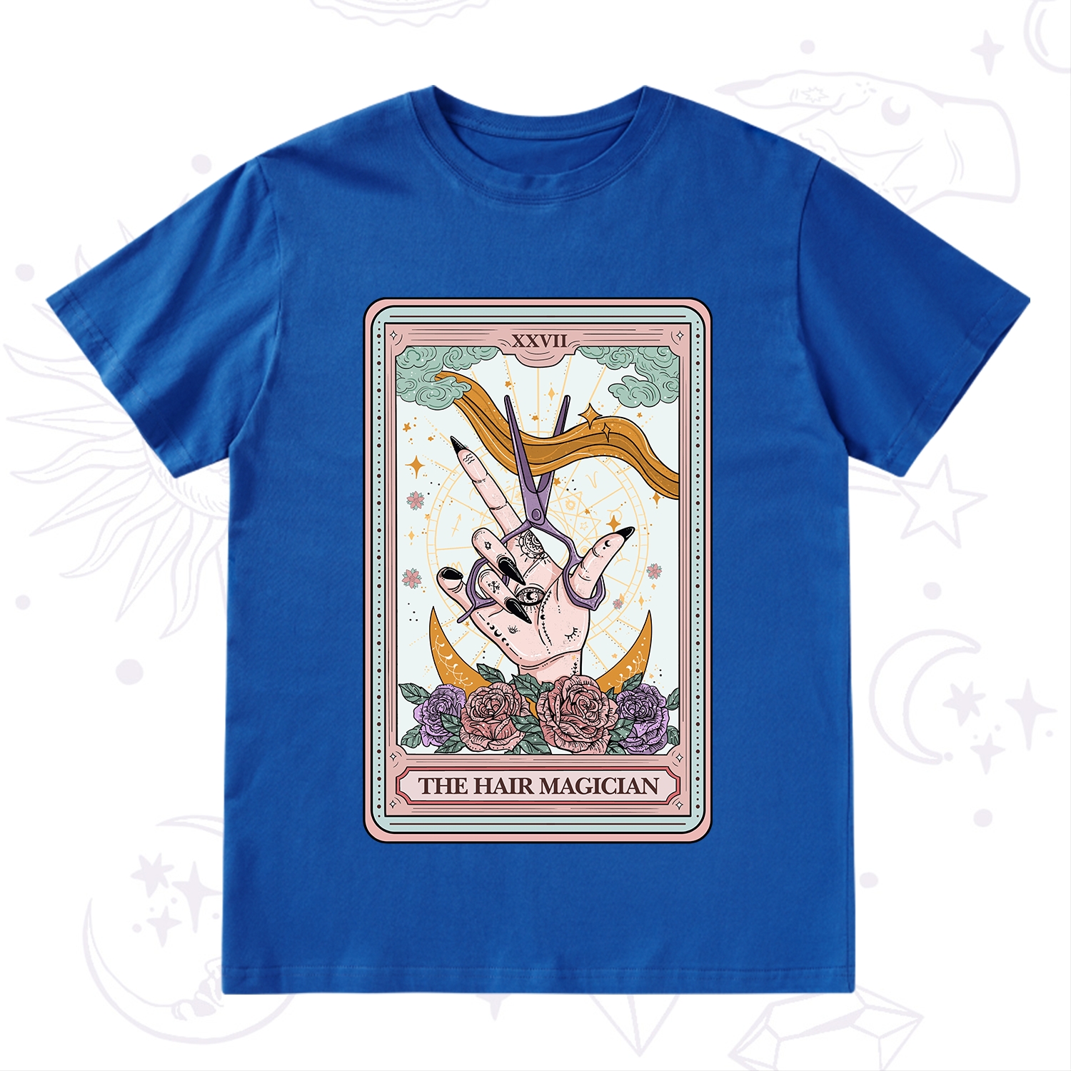 Purplehecate The Hair Magician Tarot T-Shirt