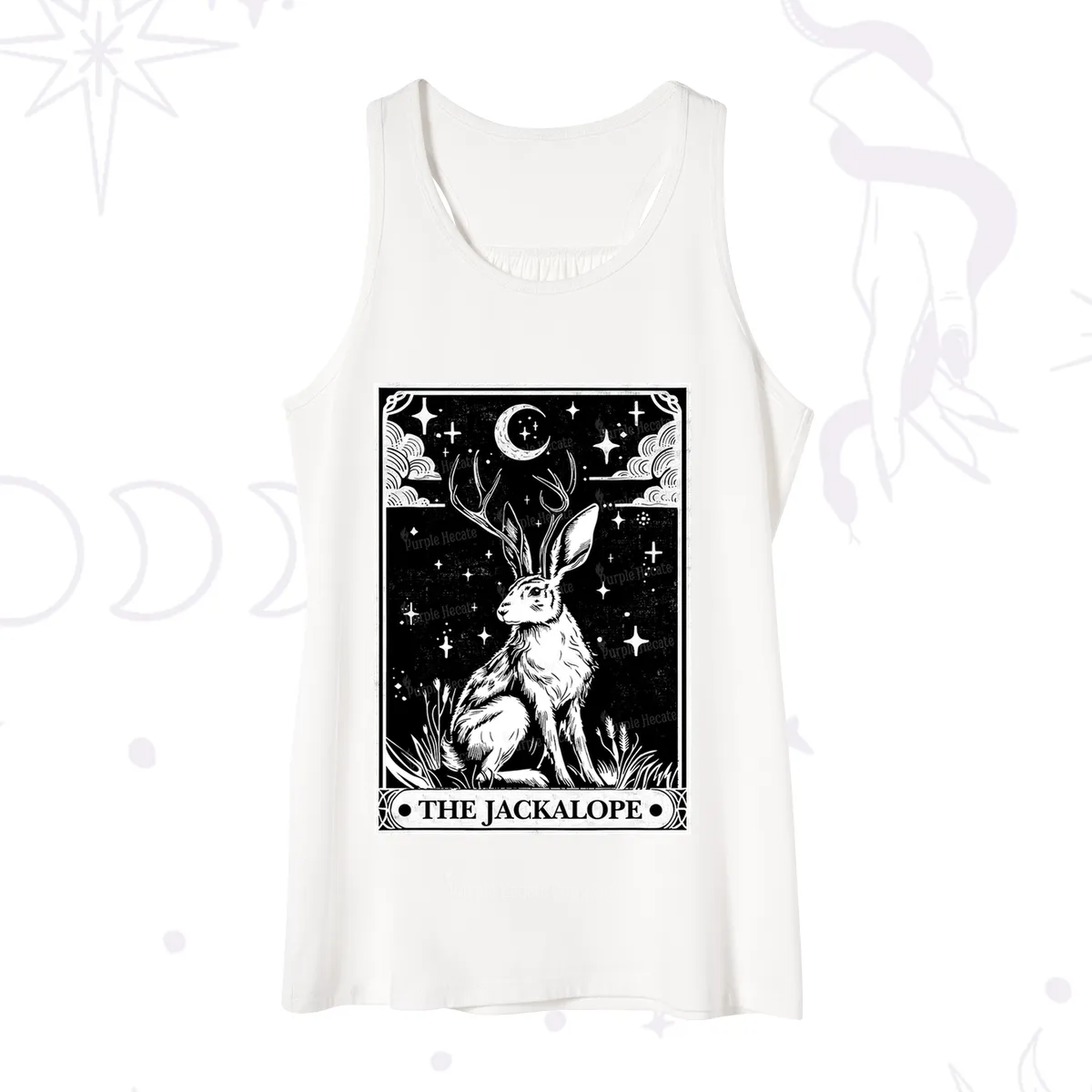 Purplehecate The Jackalope Tarot Tank