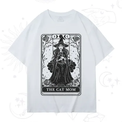 Purplehecate The Witch Cat Mom Tarot T-Shirt