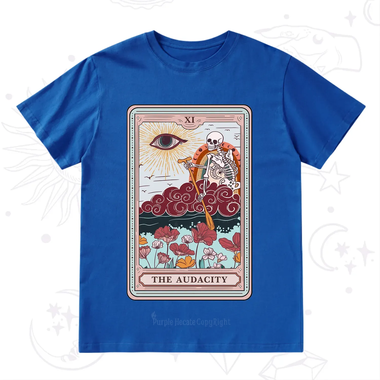 Purplehecate The Audacity Tarot Card T-Shirt