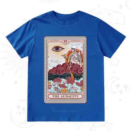 Purplehecate The Audacity Tarot Card T-Shirt