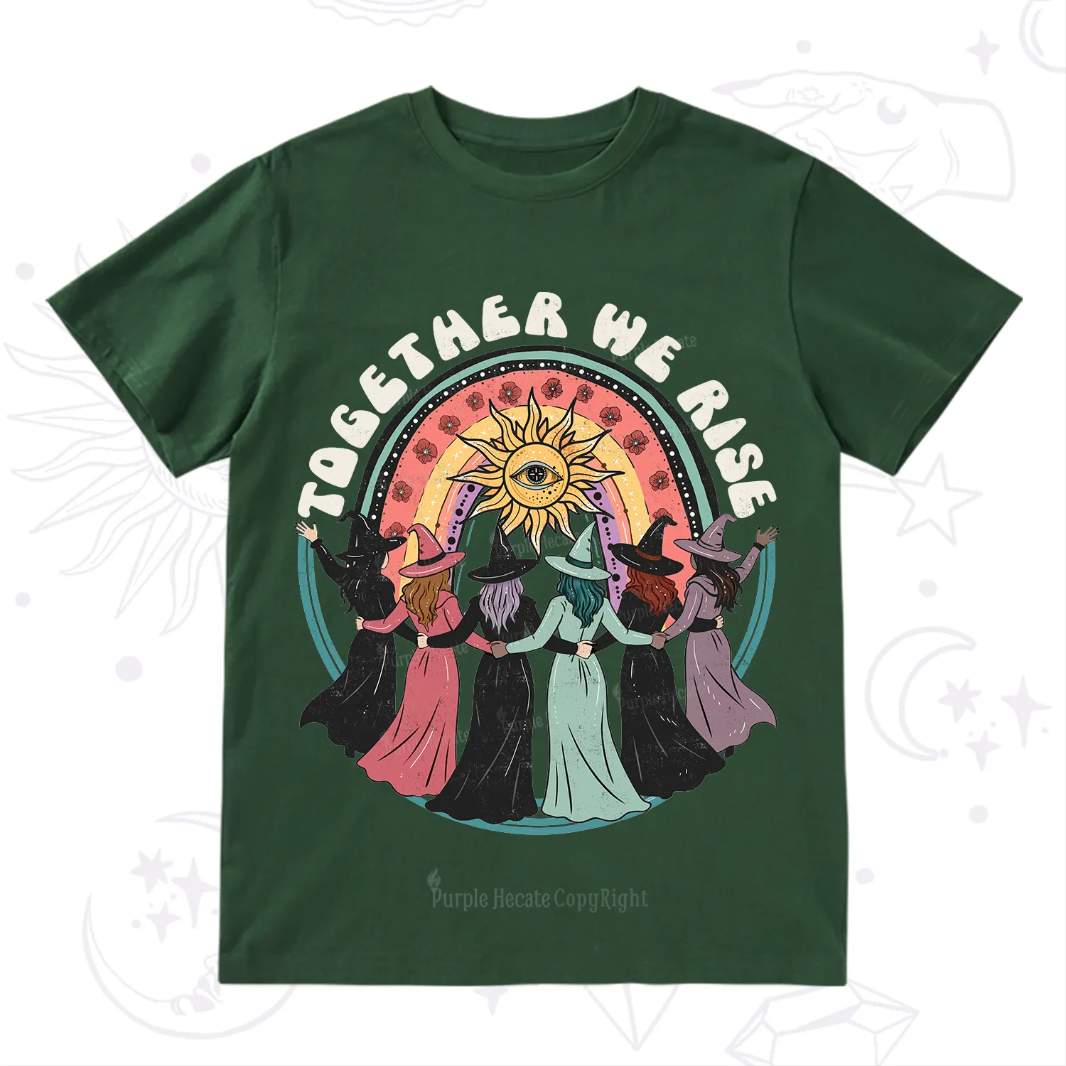 Purplehecate Together We Rise T-Shirt