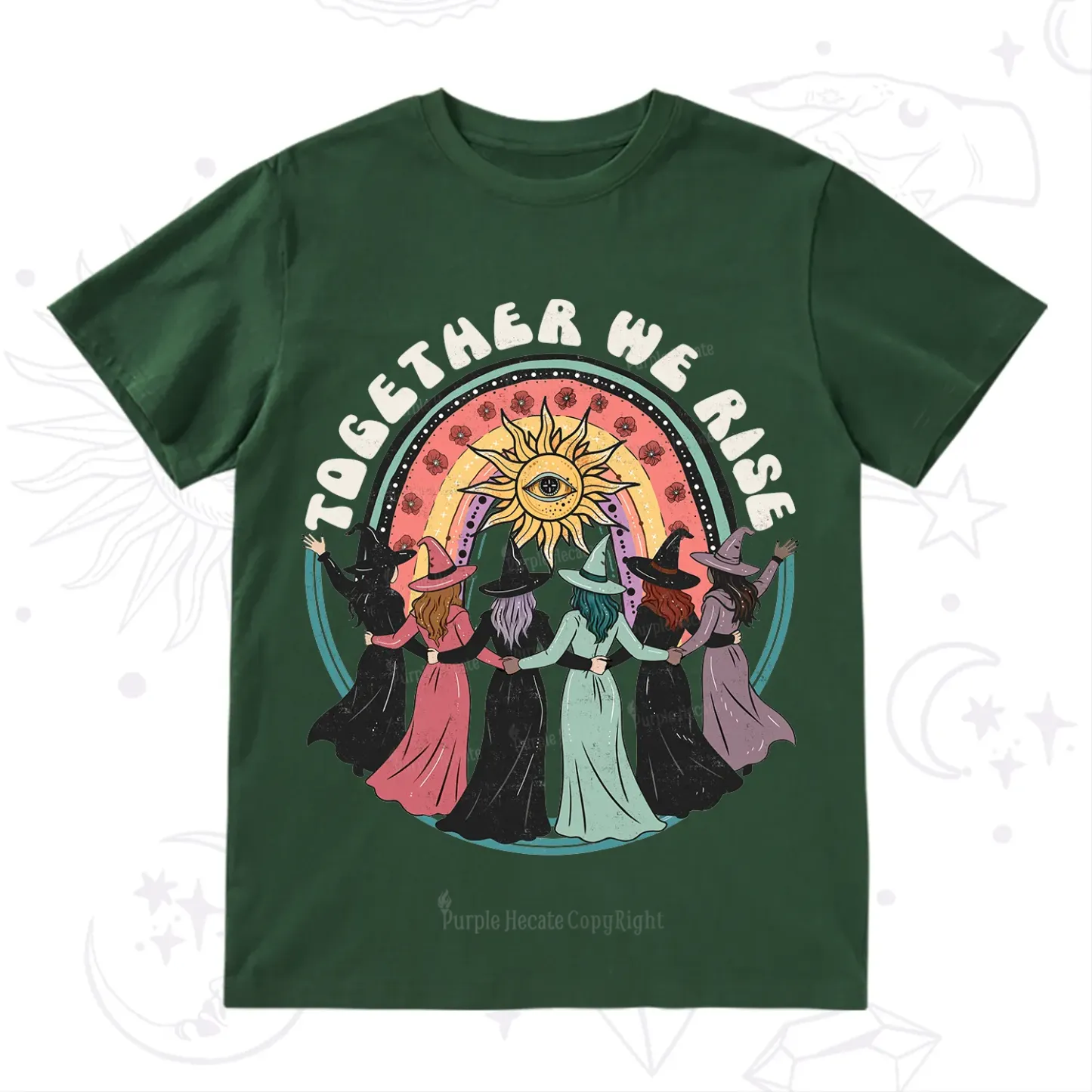 Purplehecate Together We Rise T-Shirt