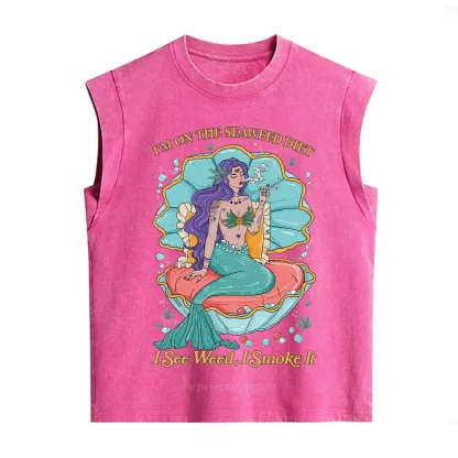 Purplehecate I See Weed I Smoke It Vintage Washed Tank