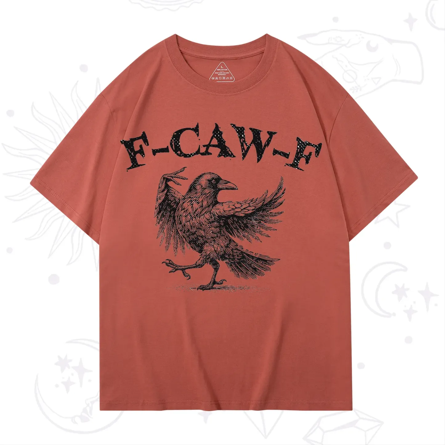Purplehecate F-caw-f Crow T-Shirt