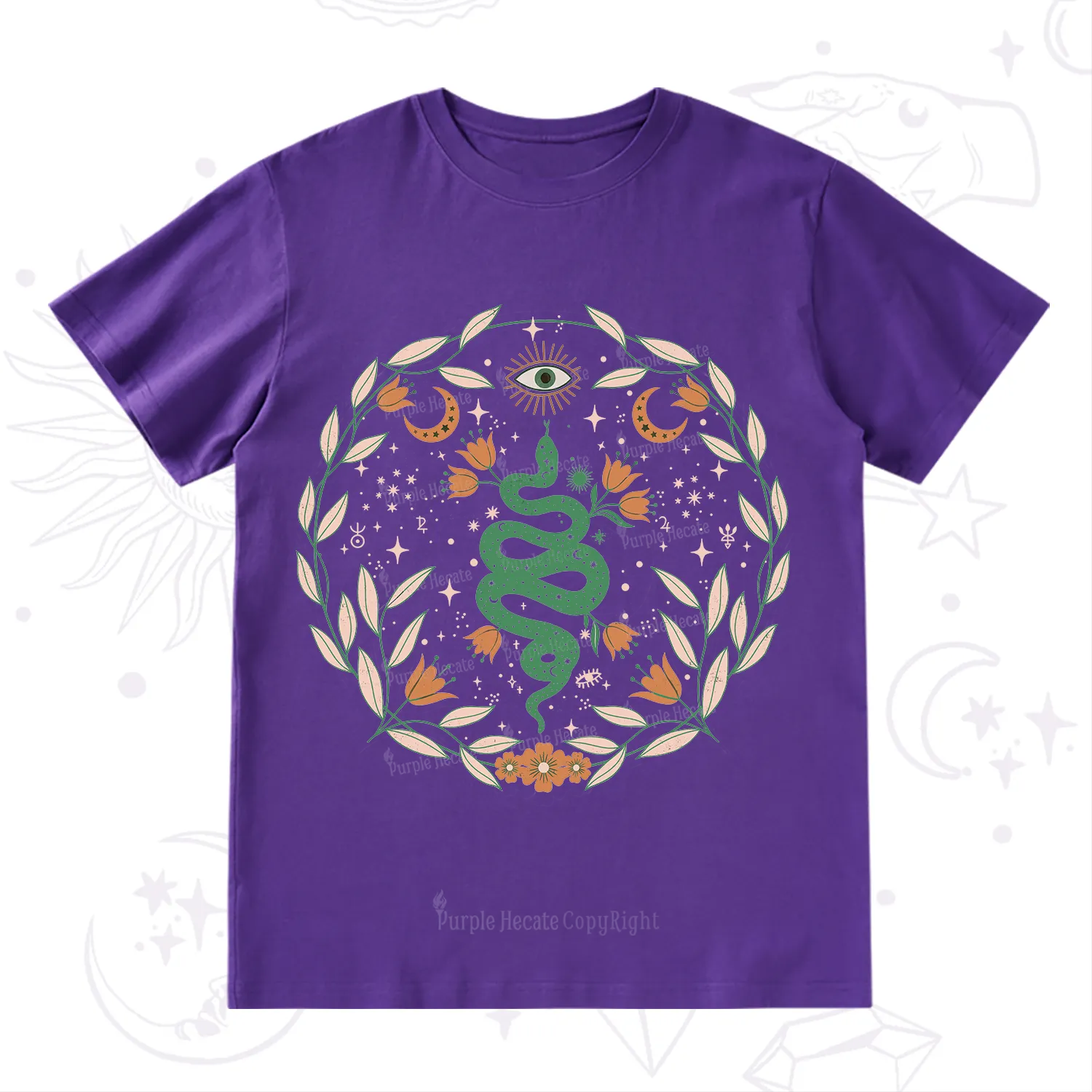 Purplehecate Mystic Serpent T-Shirt