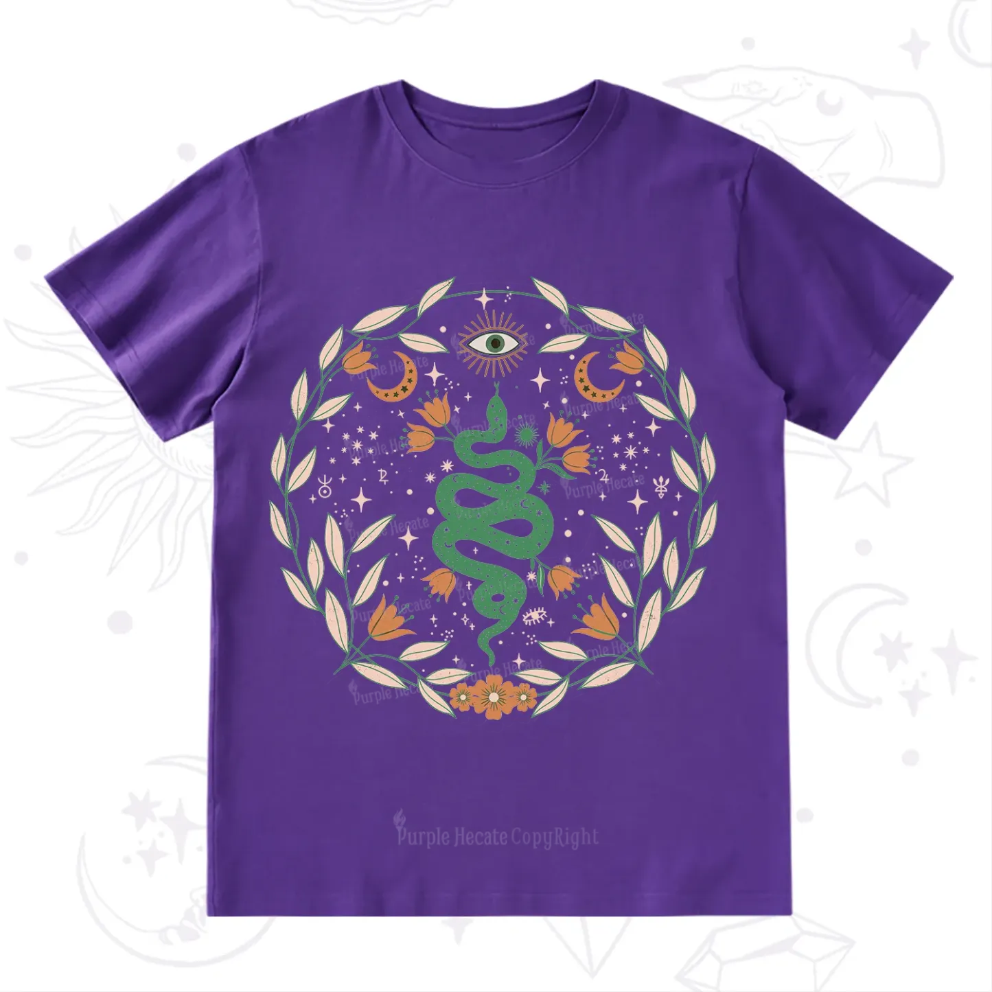 Purplehecate Mystic Serpent T-Shirt