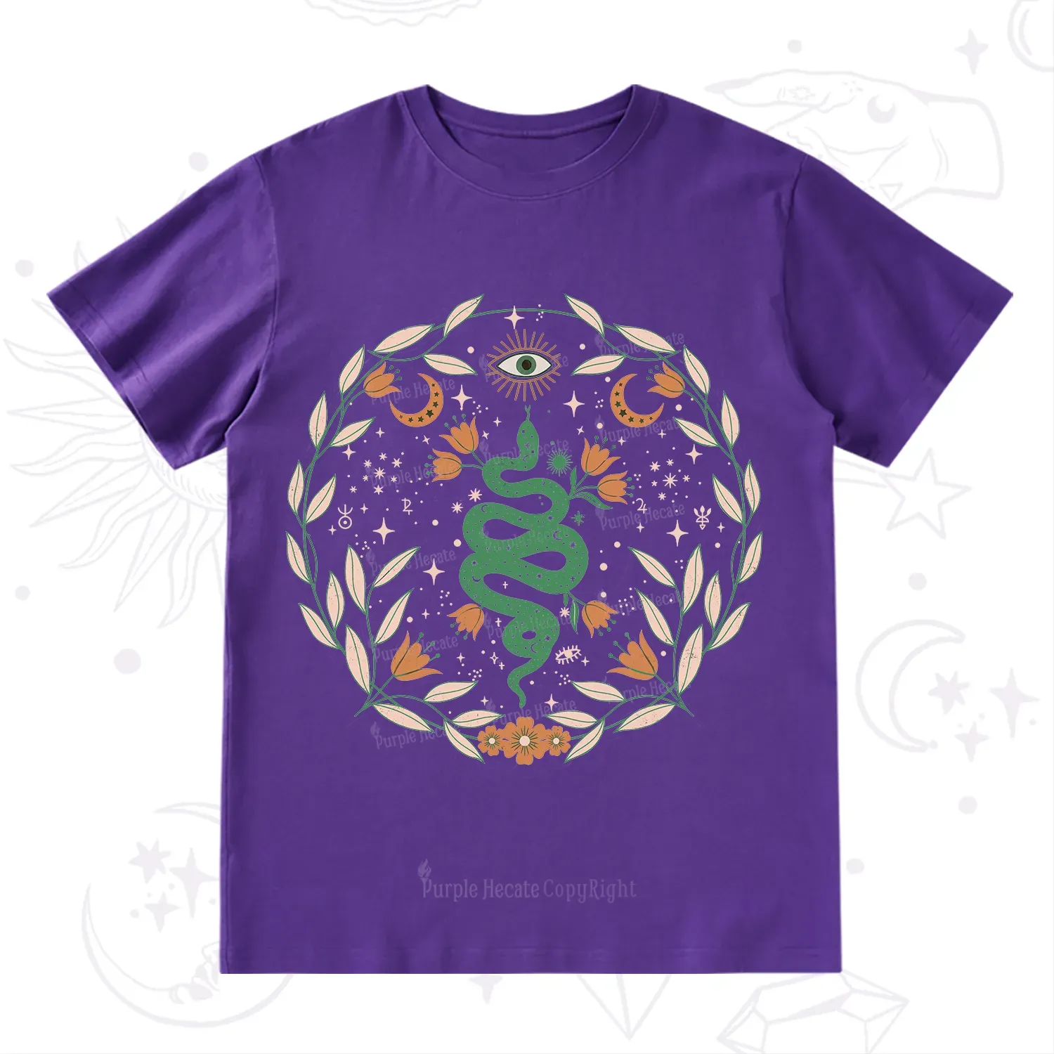 Purplehecate Mystic Serpent T-Shirt