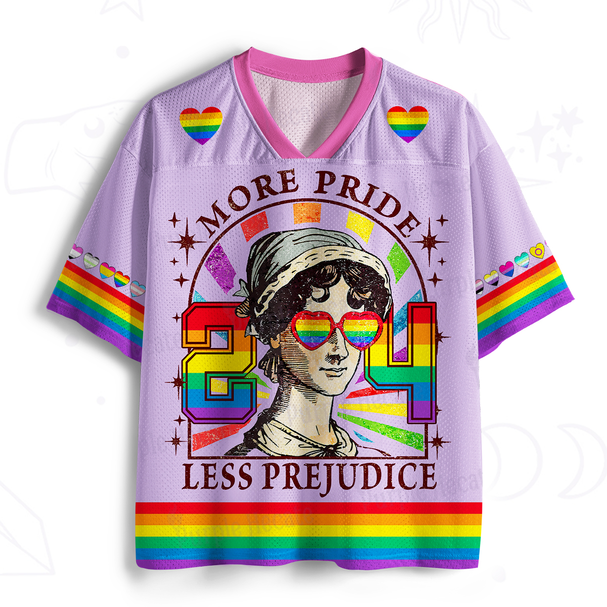 Purplehecate More Pride Less Prejudice Mesh Jersey