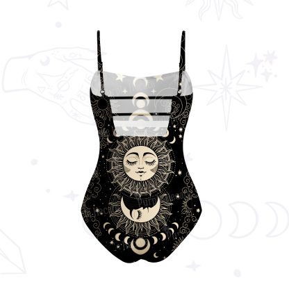 Purplehecate Lunar Eclipse One-Piece Swimsuit