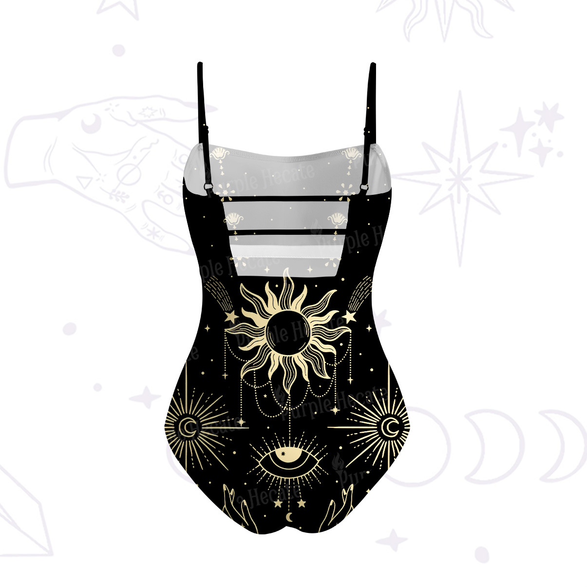 Purplehecate Solar Oracle One-Piece Swimsuit