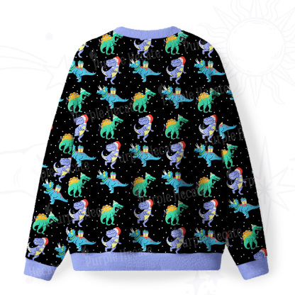 [Copy]Purplehecate Funny Black Cat in Tree Fuzzy Ugly Sweatshirt