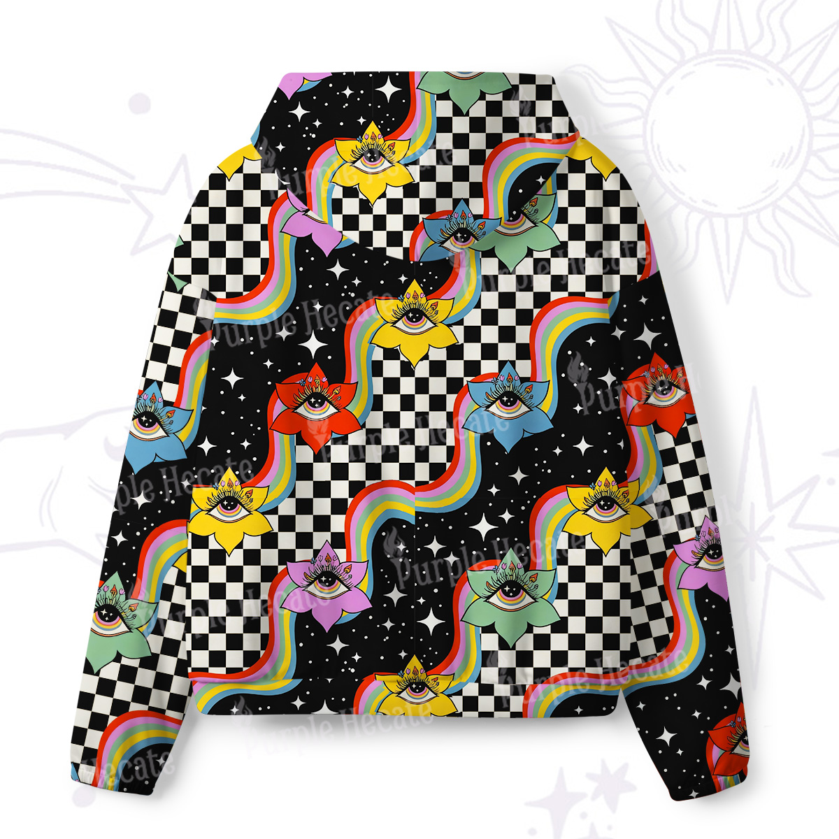 [Copy]Purplehecate Witchy Mothman Night All-Over Print Hoodie