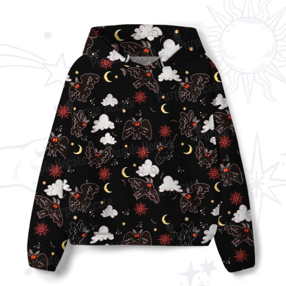 Purplehecate Cryptid Mothman All-Over Print Hoodie
