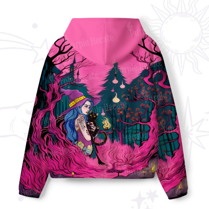 Purplehecate The Witch and Her Familia All-Over Print Hoodie