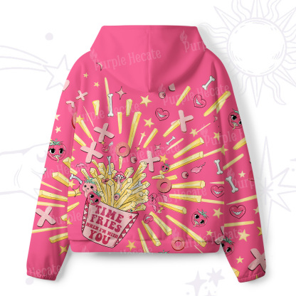 Purplehecate Time Fries When I'm With You All-Over Print Hoodie
