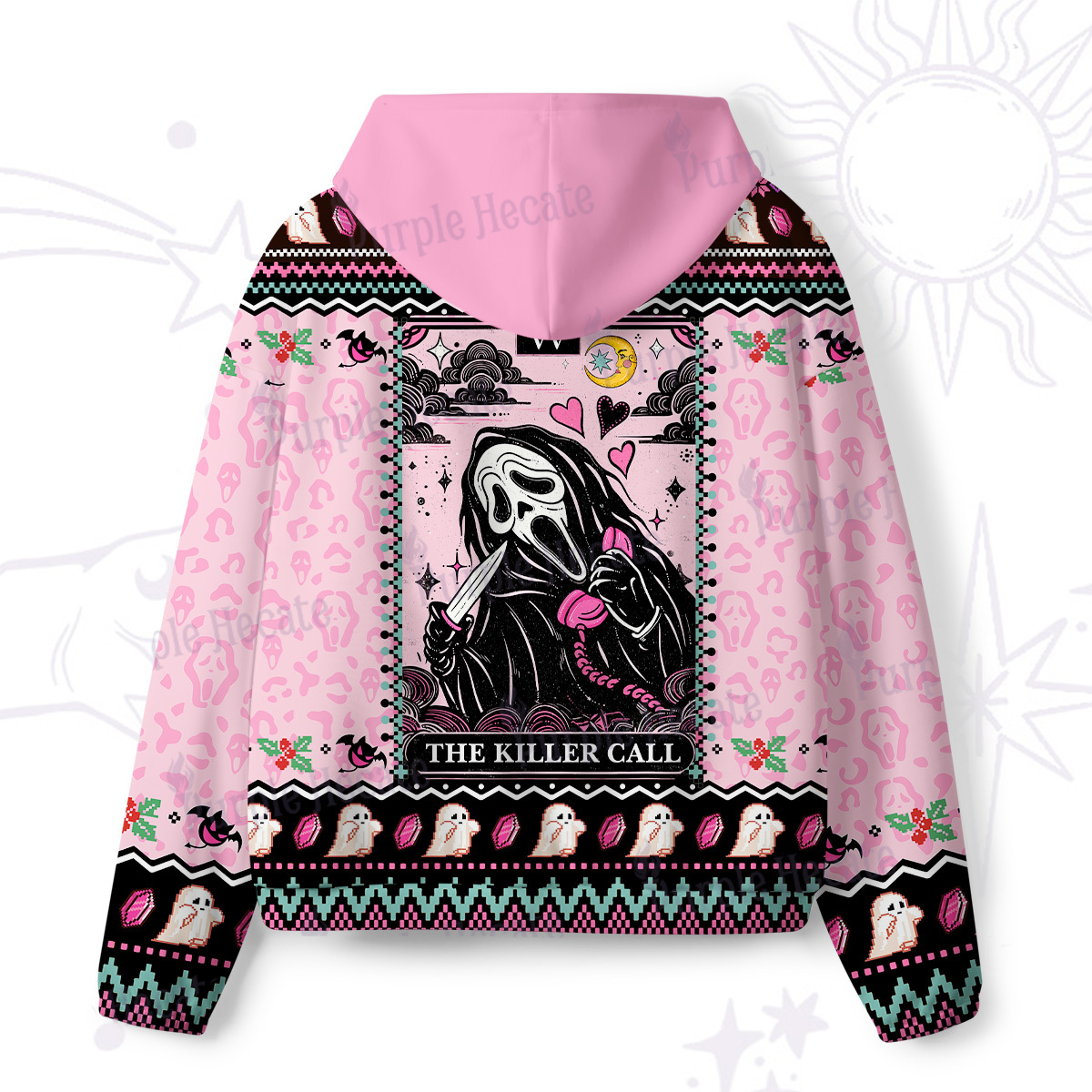 Purplehecate The Killer Call All-Over Print Hoodie