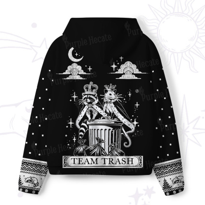 Purplehecate The Team Trash Kingdom All-Over Print Hoodie