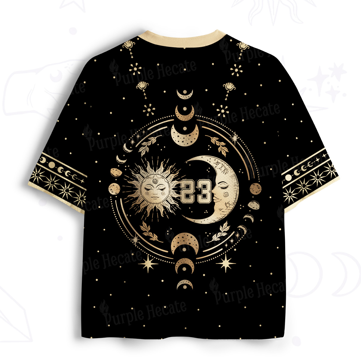 Purplehecate Celestial Sun and Moon Mesh Jersey
